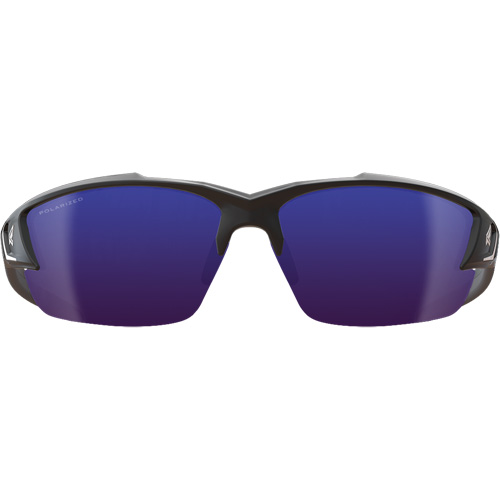 Lunettes de s&eacute;curit&eacute; Khor G2, Lentille Miroir bleu, Anti-&eacute;gratignures/Polaris&eacute;, ANSI Z87+/MCEPS GL-PD 10-12/R&eacute;pond ou surpasse la norme CSA Z94.3 Nassau Supply