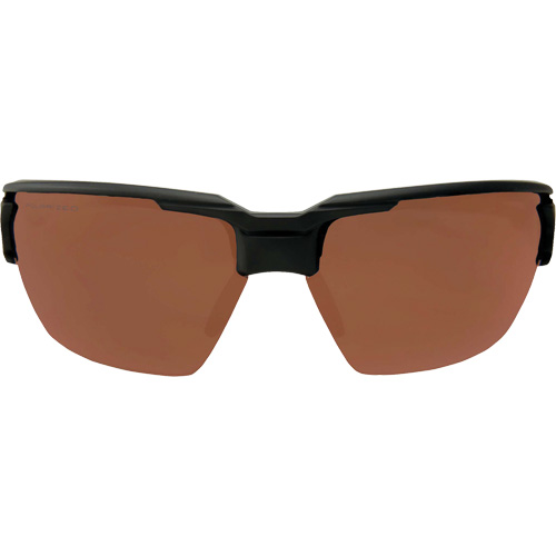 Lunettes de s&eacute;curit&eacute; Pumori, Lentille Cuivre, Anti-&eacute;gratignures/Polaris&eacute;, ANSI Z87+/MCEPS GL-PD 10-12/R&eacute;pond ou surpasse la norme CSA Z94.3 Nassau Supply