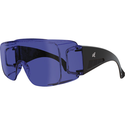 Lunettes de s&eacute;curit&eacute; Ossa, Lentille Bleu, Anti-&eacute;gratignures, ANSI Z87+/MCEPS GL-PD 10-12/R&eacute;pond ou surpasse la norme CSA Z94.3 Nassau Supply