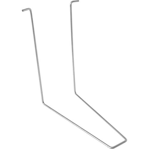 Berme &agrave; support en fil m&eacute;tallique, Capacit&eacute; 4488 gal. US, 12' la x 50' lo x 12" h, Support en L Nassau Supply
