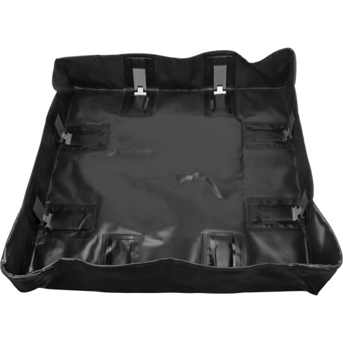 Berme repliable, Capacit&eacute; 538,5 gal. US, 12' la x 12' lo x 6" h, Support &agrave; encliqueter Nassau Supply