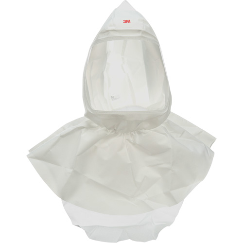 Versaflo S-Series PAPR Hood with Shroud, Standard, Facepiece/Soft Top, Double Shroud Nassau Supply