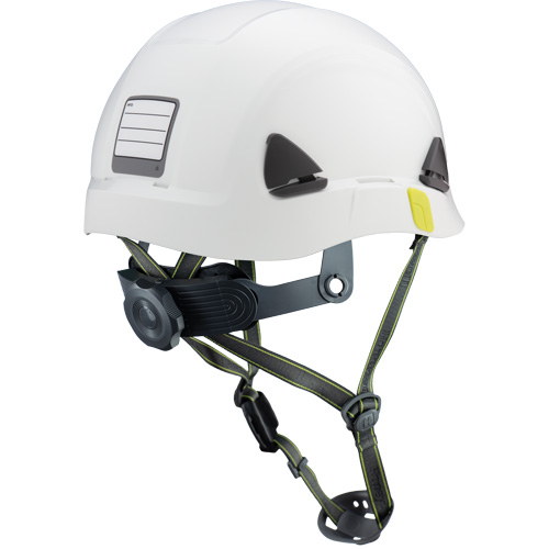 Fibre Metal Climbing Style Safety Helmet, Meets CSA Type 2, Ratchet Suspension, Non-Vented Nassau Supply