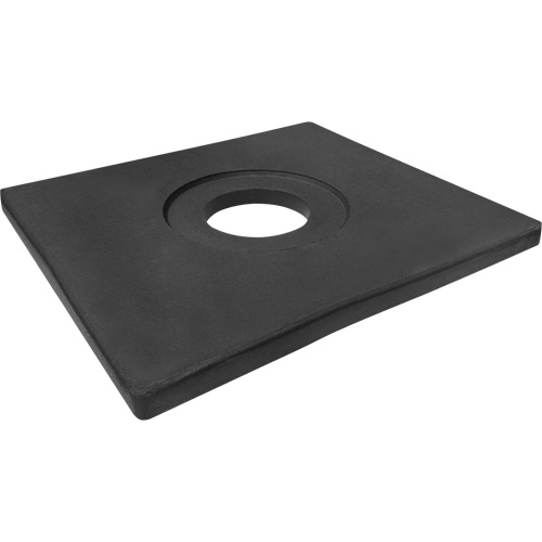 Rubber Delineator Post Base, 10 lbs. Nassau Supply