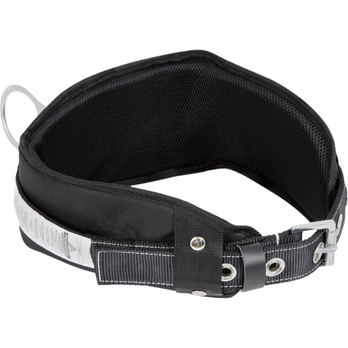WB-6010-L Dispositif de retenue de s&eacute;curit&eacute; avec ceinture &agrave; un anneau en D et support lombaire rembourr&eacute; - Grand Nassau Supply