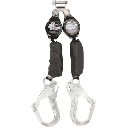SRL-70602-6LE Self-Retracting Lifeline with Pack, 6', Dyneema&reg;, Swivel Nassau Supply