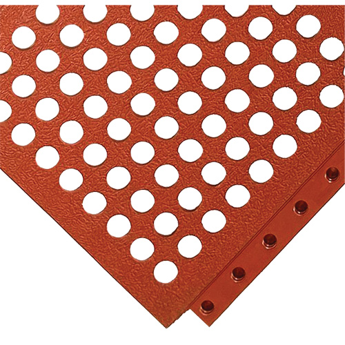 Tuiles ouvertes &agrave; imbrication en caoutchouc pour planchers 24/Seven Locksafe Grade A Nassau Supply