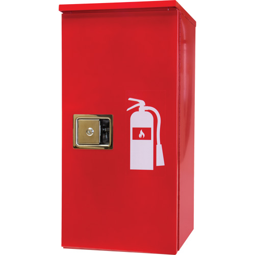 Heavy-Duty Outdoor Fire Extinguisher Cabinet, 14" W x 28" H x 10" D Nassau Supply