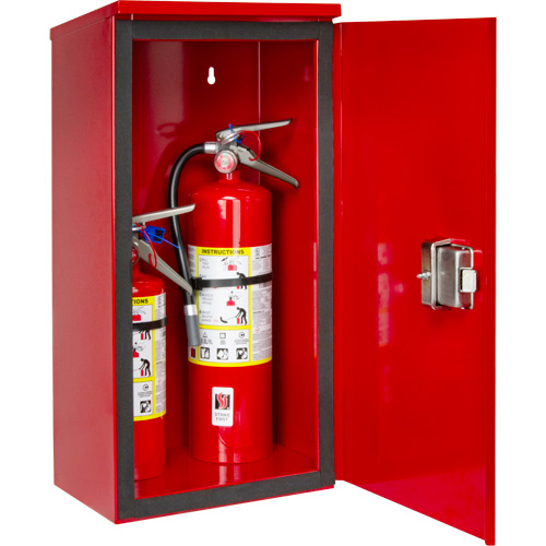 Heavy-Duty Outdoor Fire Extinguisher Cabinet, 14" W x 28" H x 10" D Nassau Supply