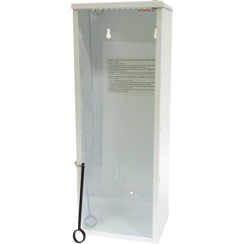 Light-Duty Fire Extinguisher Cabinet, 8" W x 22" H x 6" D Nassau Supply