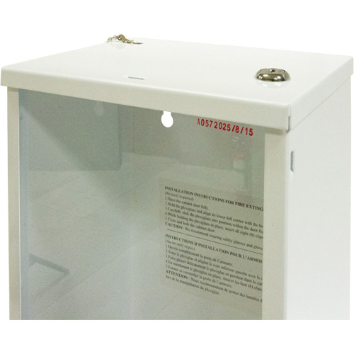 Light-Duty Fire Extinguisher Cabinet, 8" W x 22" H x 6" D Nassau Supply