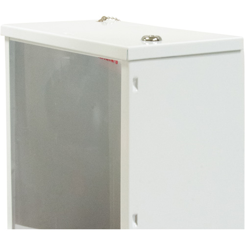 Light-Duty Fire Extinguisher Cabinet, 10" W x 24" H x 6" D Nassau Supply