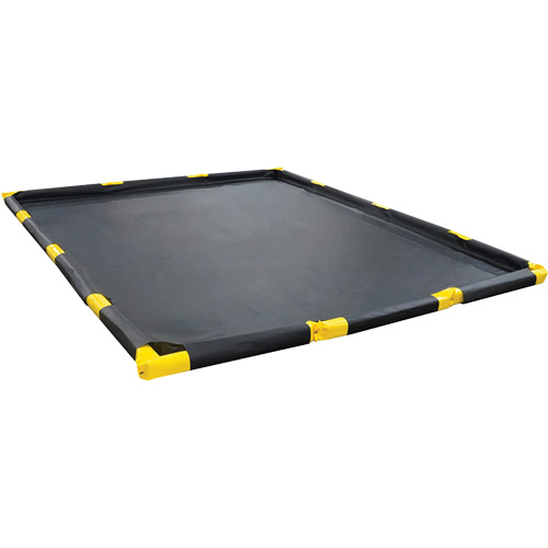 Stinger Spillpal Berm, 1196 US gal. Capacity, 40' W x 12' L x 4" H, Foam Wall Nassau Supply