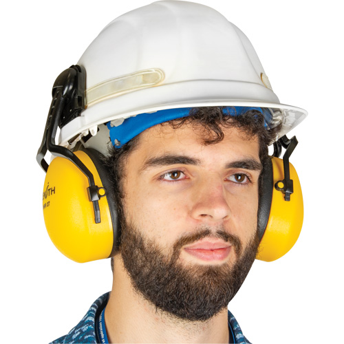 Passive Ear Muffs, Cap Mount, 27 NRR dB Nassau Supply