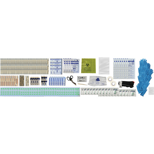 Trousse de premiers soins Shield, R&eacute;pond ou surpasse la norme CSA Z1220-24 type 2 environnements &agrave; faible risque, Grand (51-100 travailleurs) Nassau Supply