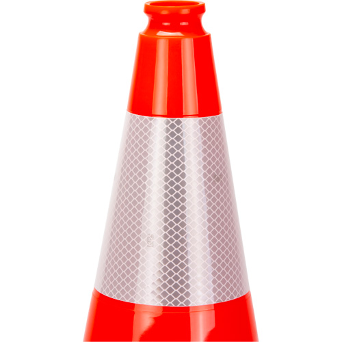 Premium Traffic Cone, 18", Orange, 6" Reflective Collar(s) Nassau Supply