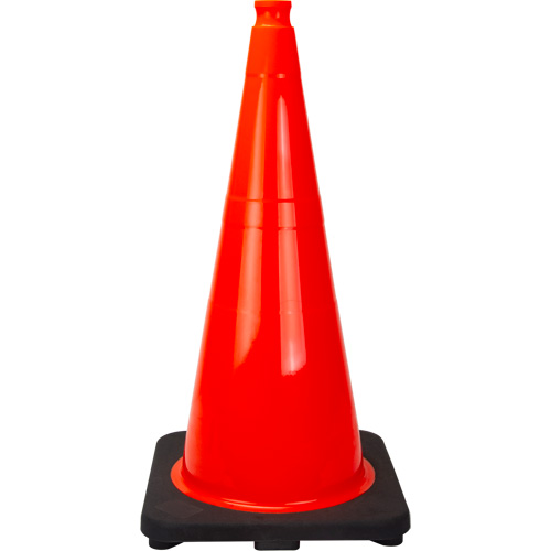 Premium Traffic Cone, 28", Orange Nassau Supply