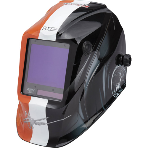 VIKING  3350 Foose Monarch Welding Helmet, 3.74" L x 3.34" W View Area, 5 - 13 Shade Range Nassau Supply