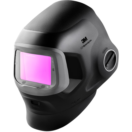 Speedglas G5-03 Pro Black Fixed Front Welding Helmet, 2.8" L x 4.3" W View Area, 2.5/5/8-13 Shade Range, Black Nassau Supply