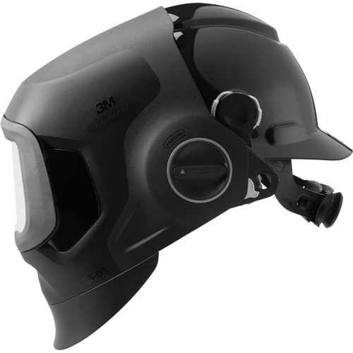 Casque & masque de soudage noir &agrave; devant fixe Speedglas G5-03 Pro Nassau Supply