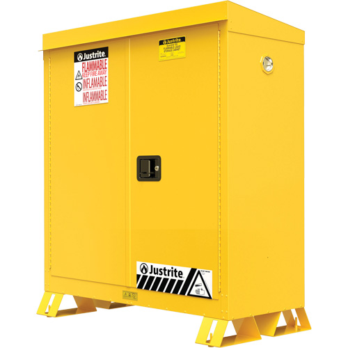 Armoire ext&eacute;rieure pour produits inflammables, 30 gal., 2 Porte(s), 43" La x 44" h x 18" p Nassau Supply