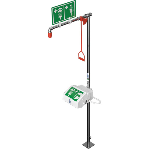 Combination Shower with Closed ABS Bowl & Top Inlet, Pedestal Nassau Supply