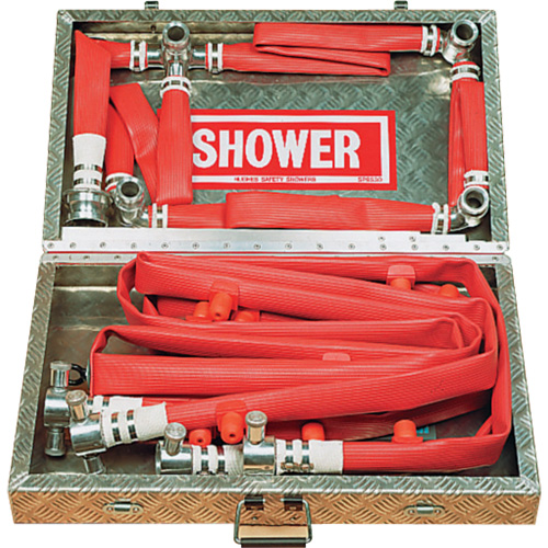 Douche de d&eacute;contamination portable &agrave; 16 buses, Conformit&eacute; Aucune Nassau Supply