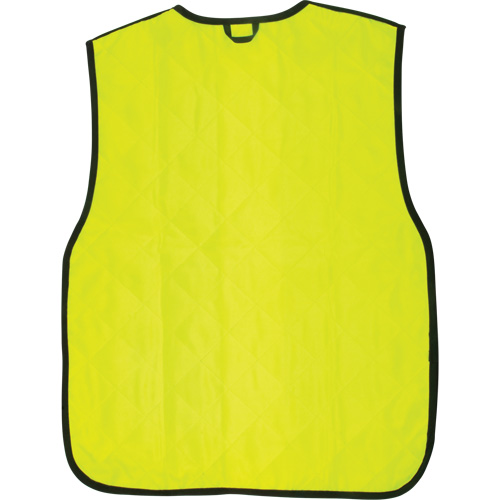 Evaporative Cooling Vest, Medium, High Visibility Lime-Yellow Nassau Supply