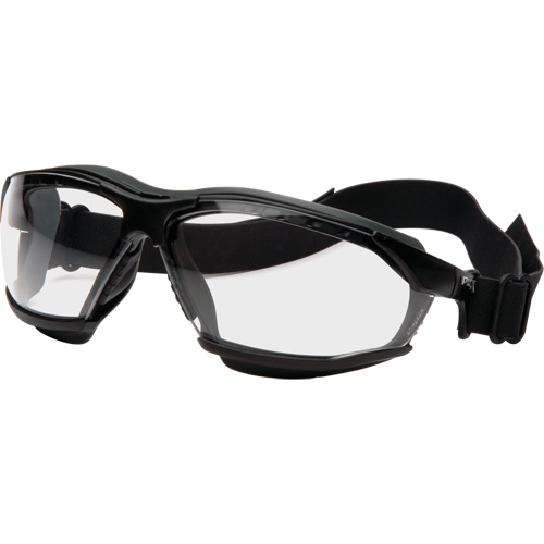 Lunettes de s&eacute;curit&eacute; &agrave; coques Isotope, Lentille Transparent, Antibu&eacute;e Nassau Supply