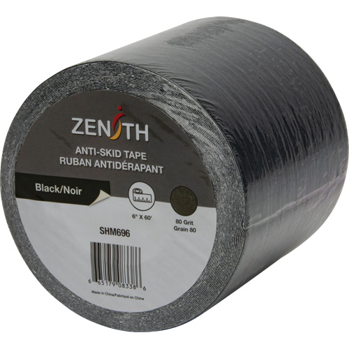 Anti-Skid Tape, 6" x 60', Black Nassau Supply