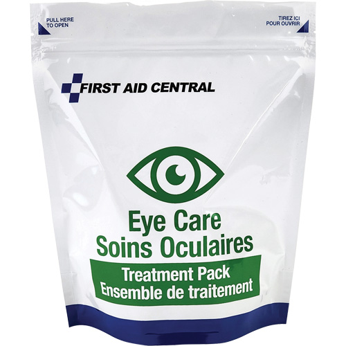 10 articles pour les soins oculaires pour la trousse d'intervention d'urgence de premiers soins Nassau Supply