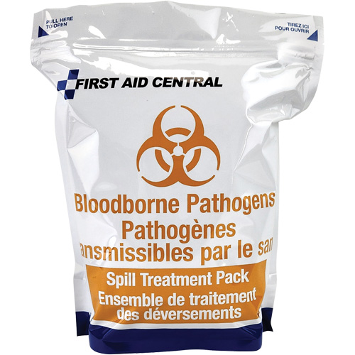 13-Piece Bloodborne Pathogens Refill Pack for Emergency Response First Aid Kit Nassau Supply