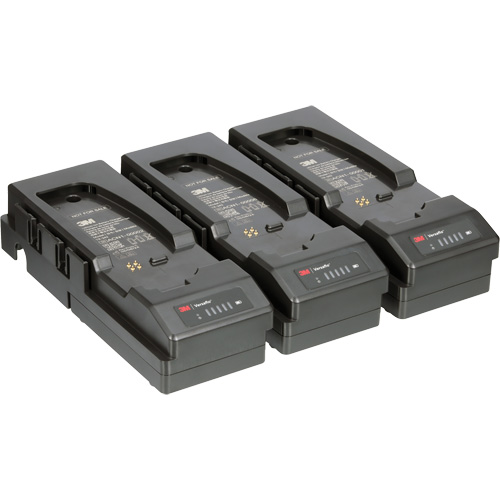 Versaflo 3-Station Battery Charger Pack for Versaflo TR-300+ PAPR Nassau Supply