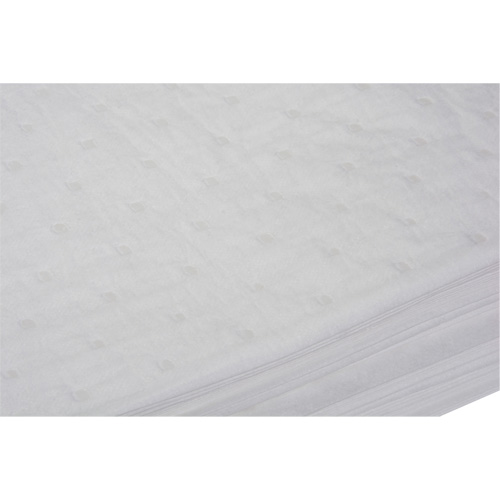 Bonded Sorbent Pad, Oil Only, 15" x 19", 10 gal. Absorbancy Nassau Supply