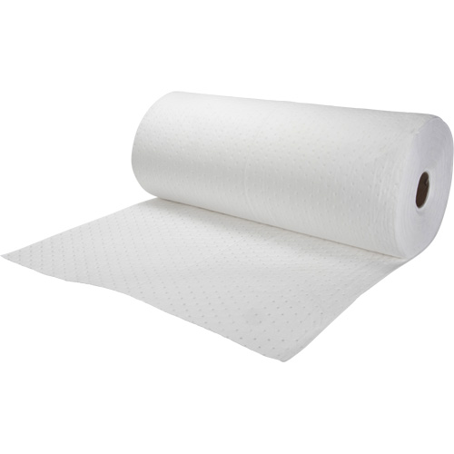 Bonded Sorbent Rolls, Mediumweight, 150' L x 30" W, 20 gal. Absorbancy Nassau Supply