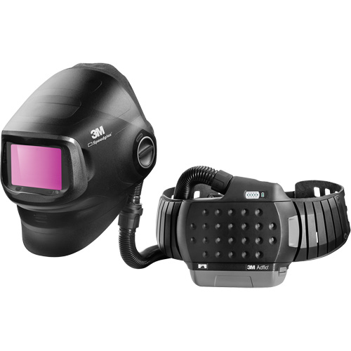 Speedglas G5-01 Heavy-Duty Welding Helmet with Adflo PAPR Assembly, Welding Helmet, Lithium-Ion Battery Nassau Supply