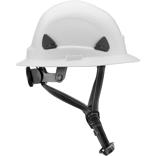 Fibre Metal Climbing Style Helmet with Full Brim, Meets CSA Type 2, Ratchet Suspension, Non-Vented Nassau Supply