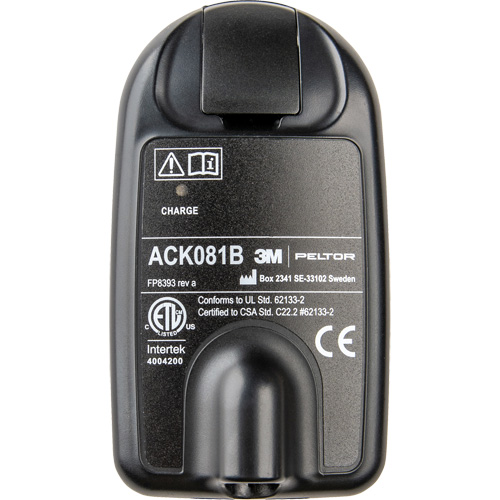 Bloc-pile LI-ION rechargeable Peltor Nassau Supply
