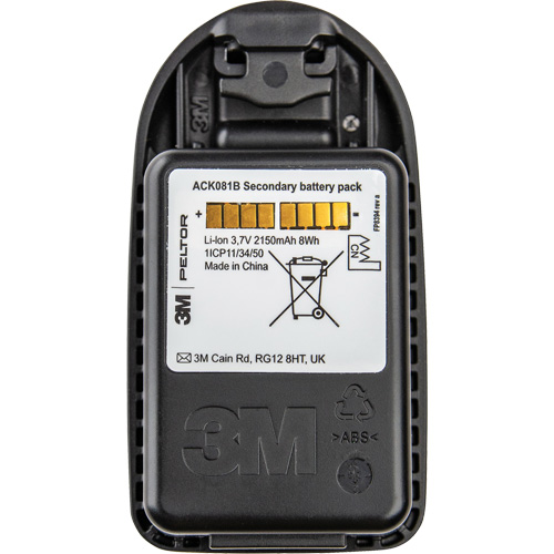 Bloc-pile LI-ION rechargeable Peltor Nassau Supply