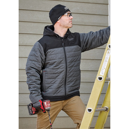 WORKSKIN Low-Profile Beanie, Polyester Lining, One Size, Black Nassau Supply