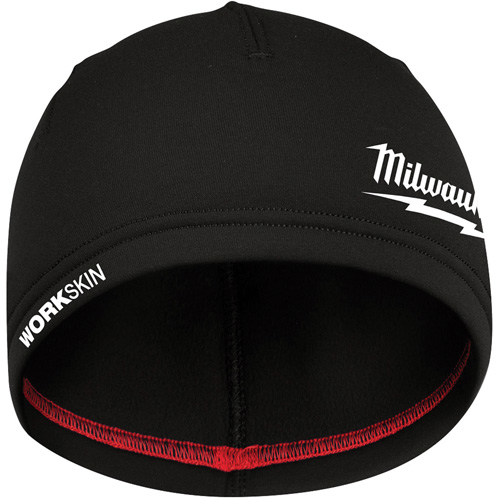 WORKSKIN Low-Profile Beanie, Polyester Lining, One Size, Black Nassau Supply