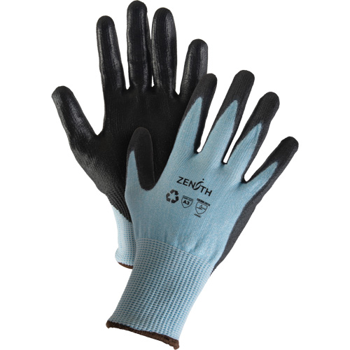 Gants &eacute;lastiques &eacute;cologiques r&eacute;sistants &agrave; la coupe, Taille 10, Calibre 13, Rev&ecirc;tement Polyur&eacute;thane, Enveloppe en PEHP/rPET, ASTM ANSI niveau A3 Nassau Supply