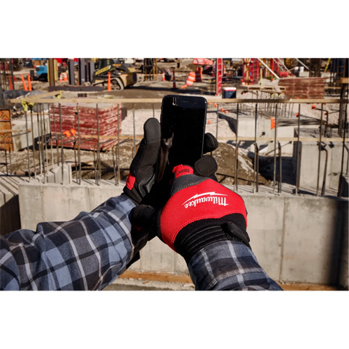Anti-Vibration Work Gloves, Size Small, Synthetic Palm Nassau Supply