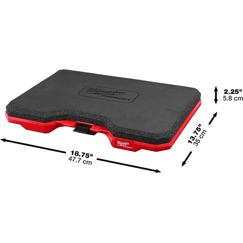 Tapis repose-genoux Packout, 18,7" lo x 13,7" la, 2,2" &eacute;pais Nassau Supply