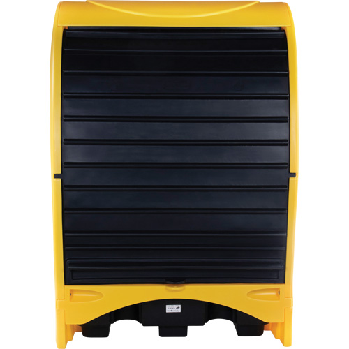 2-Drum Hard Cover Spill Pallet, 43.11" L x 61.61" W x 83.07" H, 1433 lbs. Load Capacity Nassau Supply