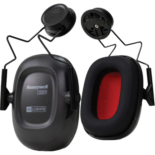 Cache-oreille pour casque de s&eacute;curit&eacute; Americas VeriShield, Fixation pour casque, 20 NRR dB Nassau Supply