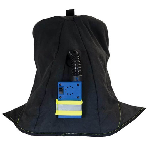 Cagoule de protection contre l'arc &eacute;lectrique TCG, Noir, 40 cal/cm², ANSI Z87.1/ASTM F1506/ASTM F1959/ASTM F2178/R&eacute;pond ou surpasse la norme CSA Z462/NFPA 70E, 4 Arc &eacute;lectrique EPI cat&eacute;gorie niveau Nassau Supply