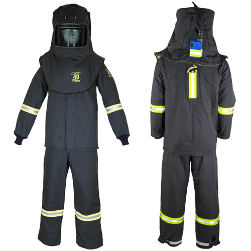 TCG Deluxe Large Arc Flash Suit Kit, 40 cal/cm² Nassau Supply