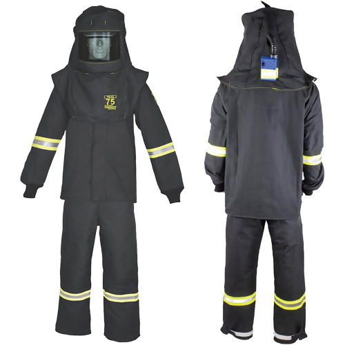 TCG Large Arc Flash Coat Kit, 75 cal/cm² Nassau Supply
