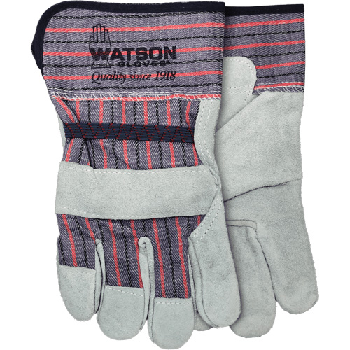 Guardn Duty Gloves, One Size, Split Cowhide Palm Nassau Supply